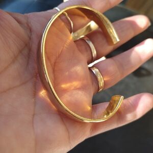 Gold Cuff Bracelet
